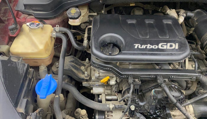 2021 KIA SONET HTX 1.0 IMT, Petrol, Manual, 33,427 km, Engine View - Right