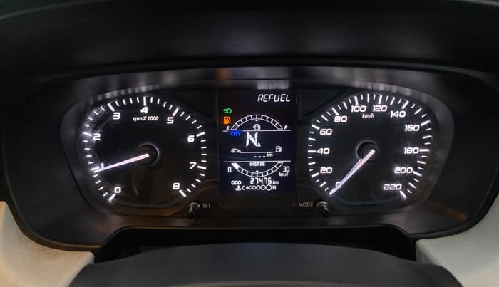 2021 Tata PUNCH ACCOMPLISHED AMT, Petrol, Automatic, 27,461 km, Odometer Image