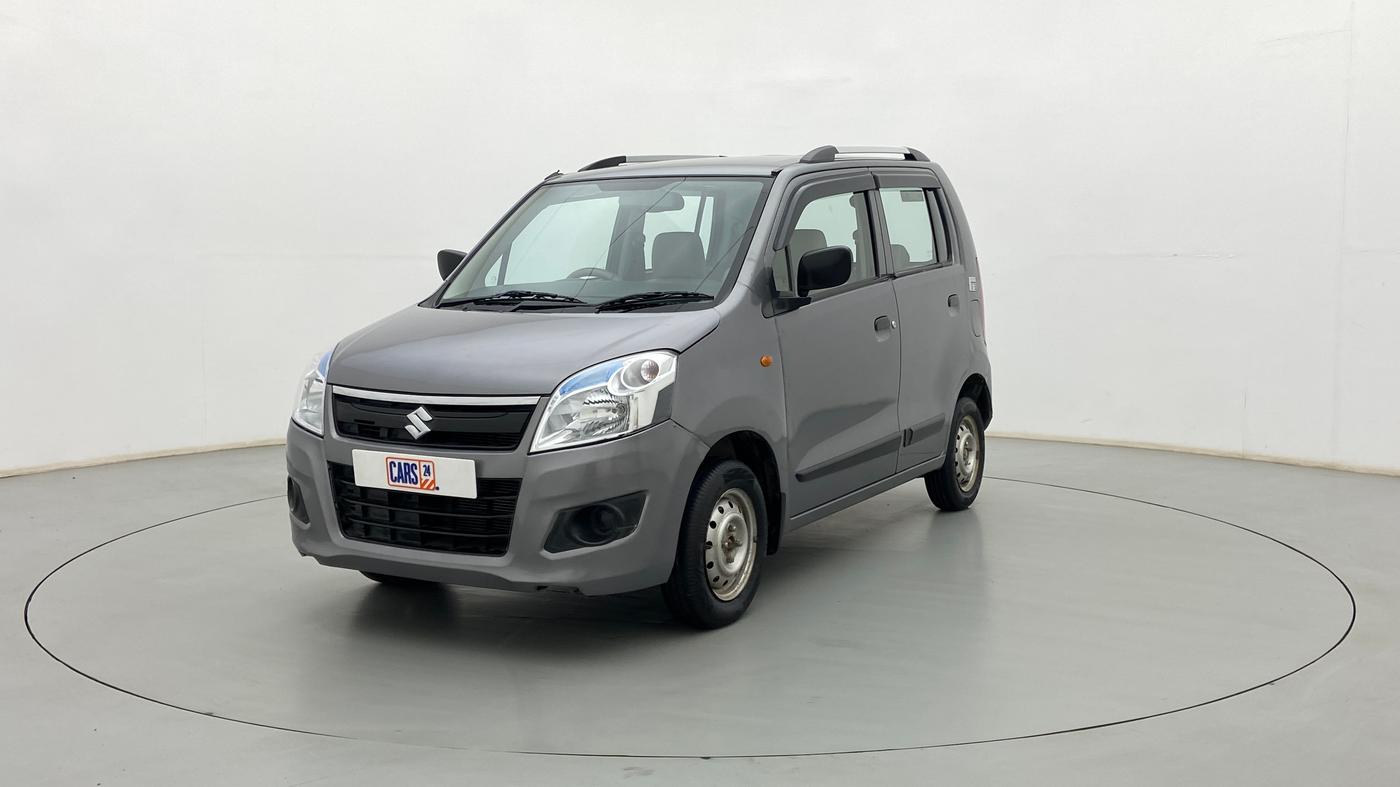 2013 Maruti Wagon R 1.0 LXI CNG, CNG, Manual, 1,10,032 km, Left Front Diagonal