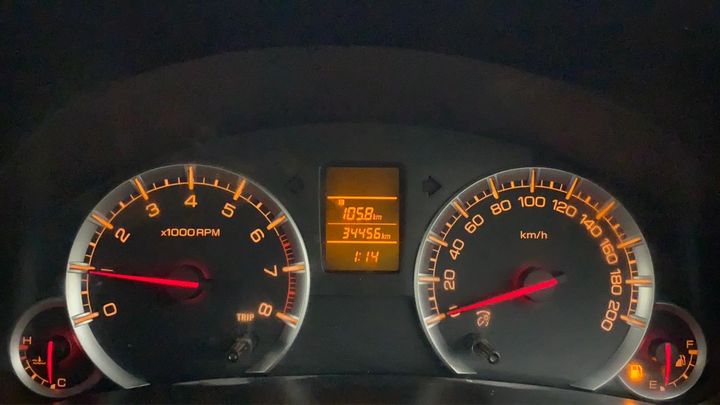 2016 Maruti Swift VXI, Petrol, Manual, 35,102 km, Odometer Image