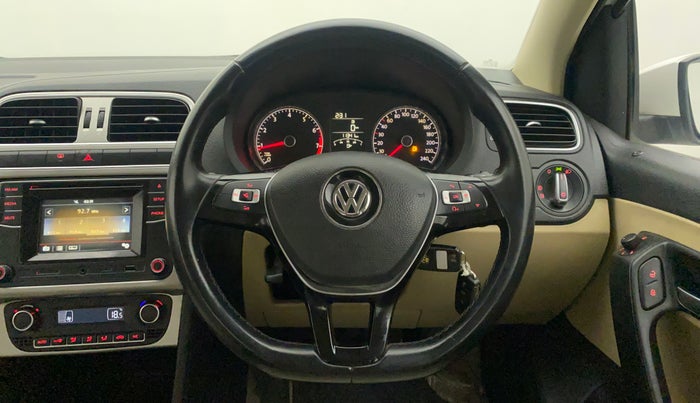 2016 Volkswagen Ameo HIGHLINE1.2L, Petrol, Manual, 12,455 km, Steering Wheel Close Up