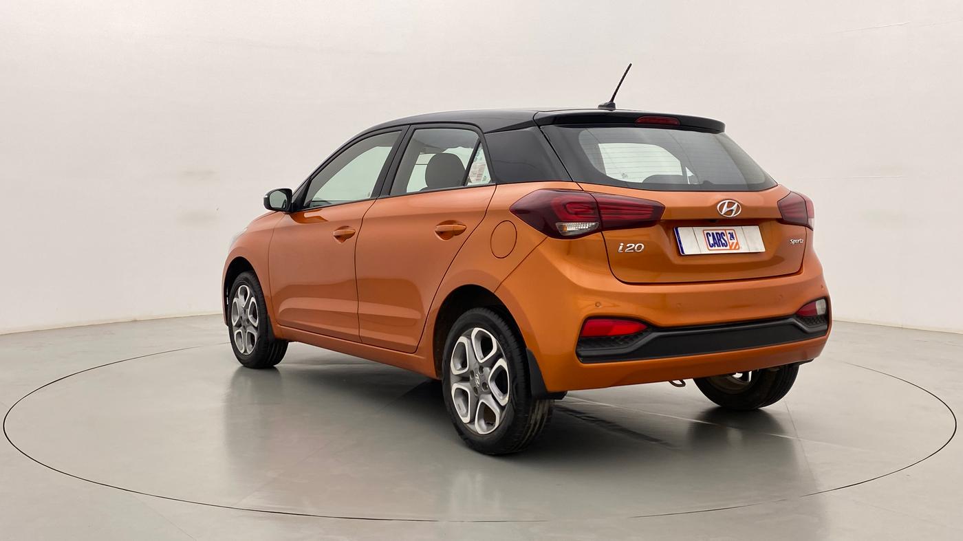 2019 Hyundai Elite i20 1.2 SPORTZ PLUS DUAL TONE VTVT, Petrol, Manual, 10,203 km, Left Back Diagonal