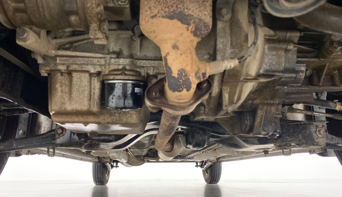 2018 Maruti Wagon R 1.0 LXI CNG, CNG, Manual, 87,141 km, Front Underbody