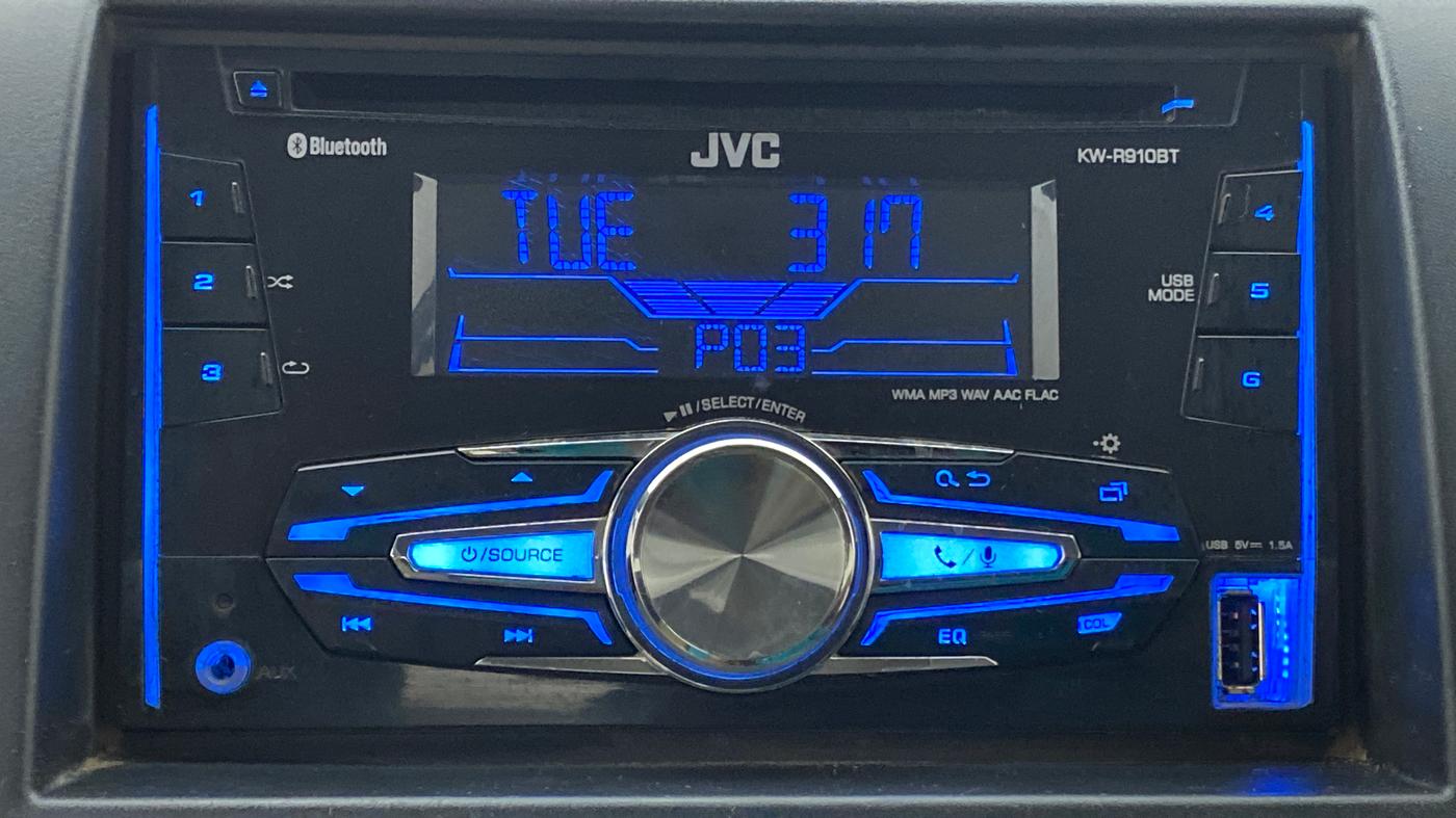 2018 Maruti Wagon R 1.0 LXI CNG, CNG, Manual, 87,141 km, Infotainment System