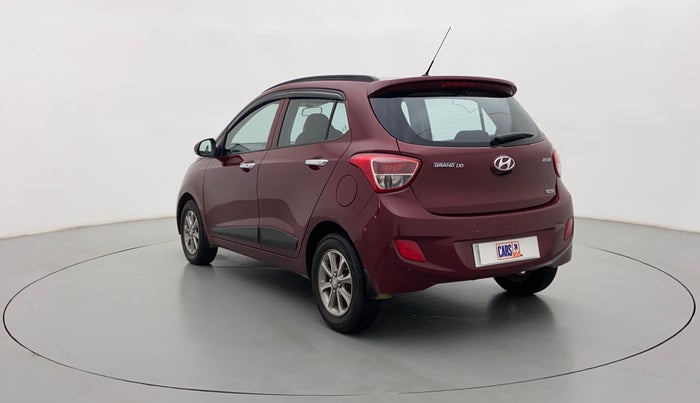 2016 Hyundai Grand i10 1.2 ASTA (O) AT, Petrol, Automatic, 25,006 km, Left Back Diagonal