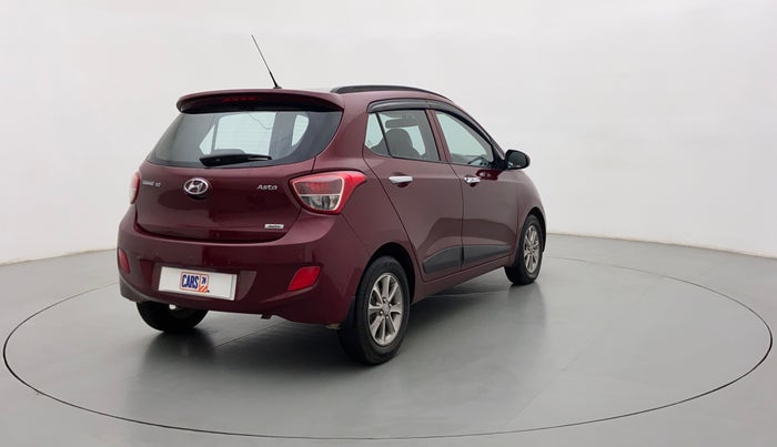 2016 Hyundai Grand i10 1.2 ASTA (O) AT, Petrol, Automatic, 25,006 km, Right Back Diagonal