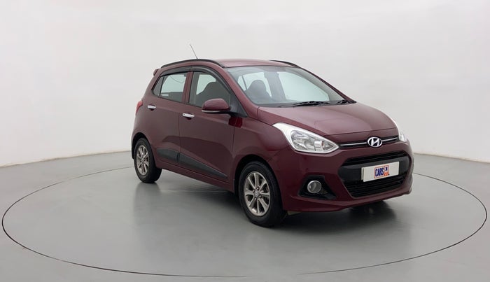 2016 Hyundai Grand i10 1.2 ASTA (O) AT, Petrol, Automatic, 25,006 km, Right Front Diagonal