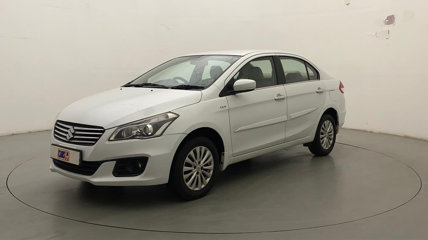2015 Maruti Ciaz VXI+, Petrol, Manual, 76,278 km, Left Front Diagonal