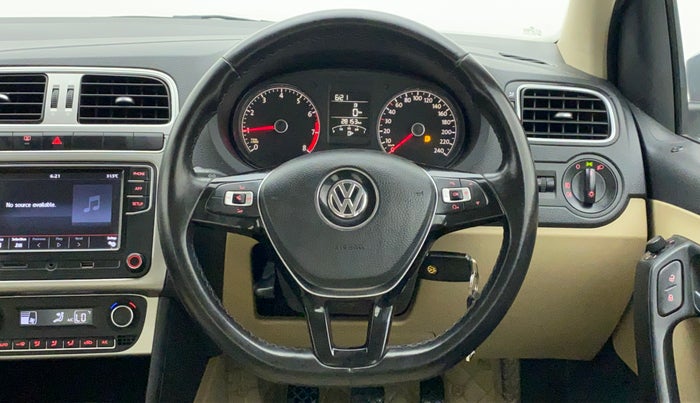 2018 Volkswagen Ameo HIGHLINE PLUS 1.0L 16 ALLOY, Petrol, Manual, 28,153 km, Steering Wheel Close Up