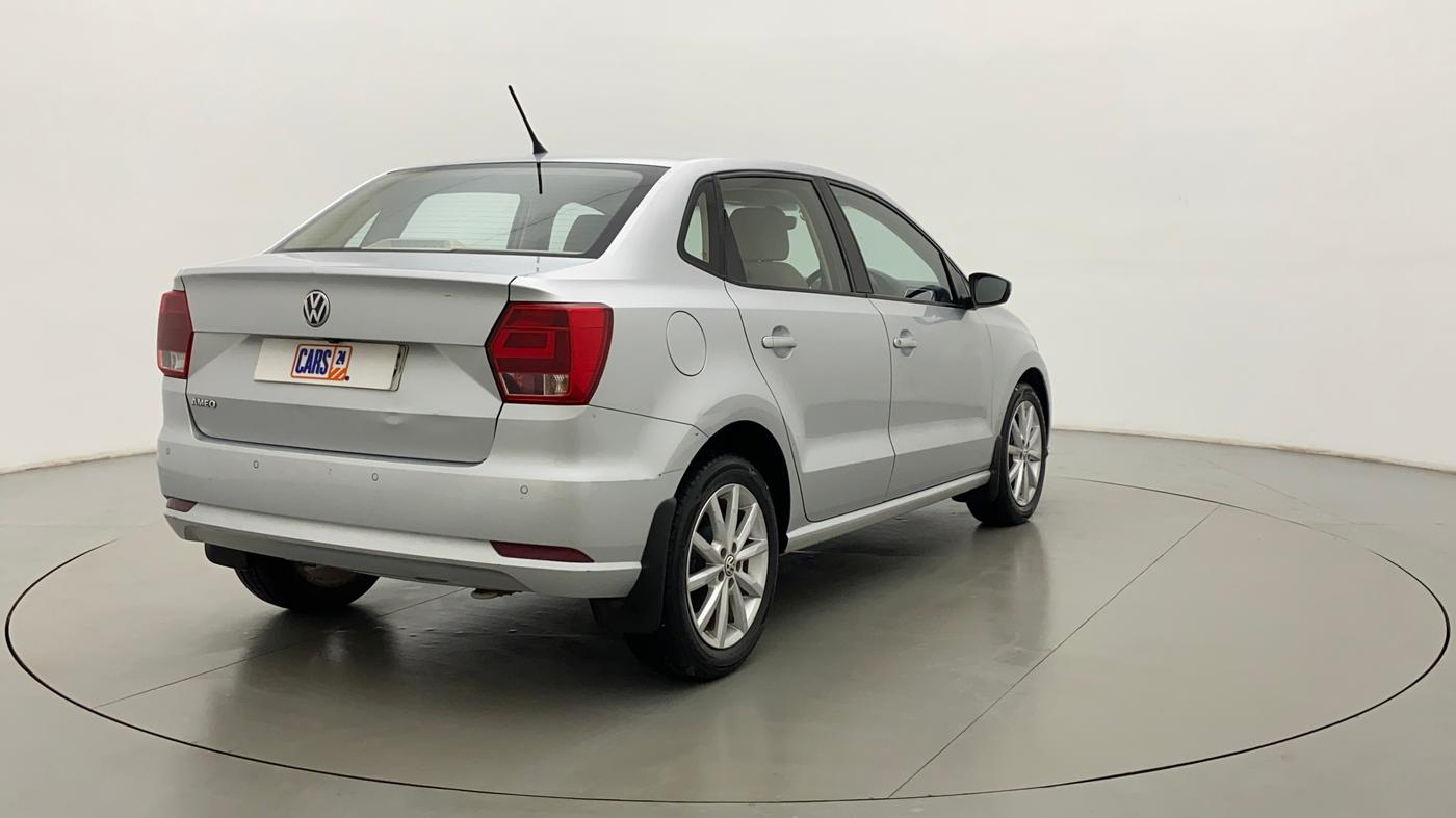 2018 Volkswagen Ameo HIGHLINE PLUS 1.0L 16 ALLOY, Petrol, Manual, 28,153 km, Right Back Diagonal