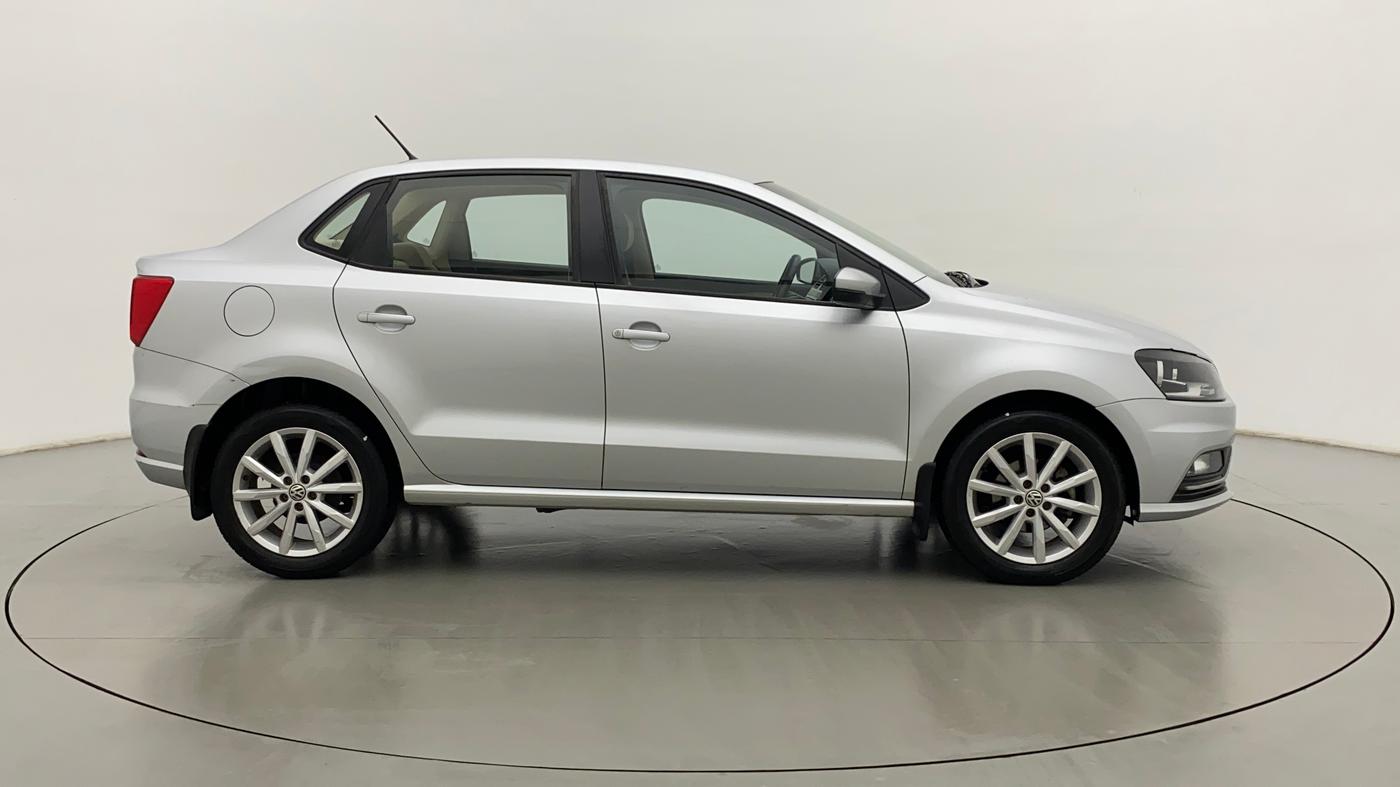2018 Volkswagen Ameo HIGHLINE PLUS 1.0L 16 ALLOY, Petrol, Manual, 28,153 km, Right Side View