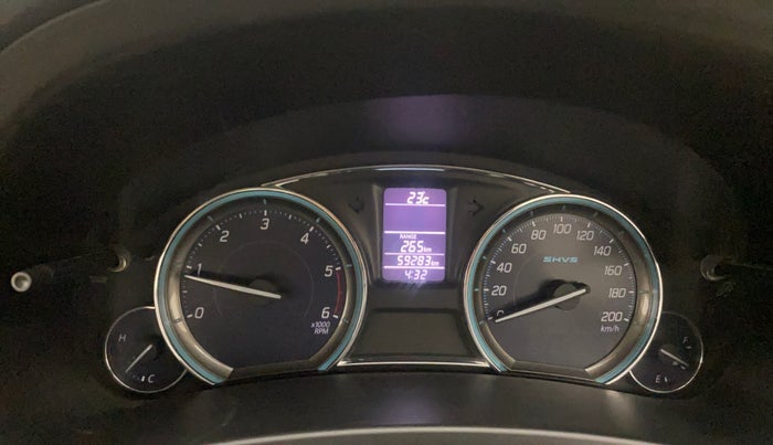 2016 Maruti Ciaz ZDI SHVS, Diesel, Manual, 59,283 km, Odometer Image