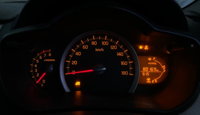 2018 Maruti Celerio VXI (O) CNG, CNG, Manual, 80,239 km, Odometer Image
