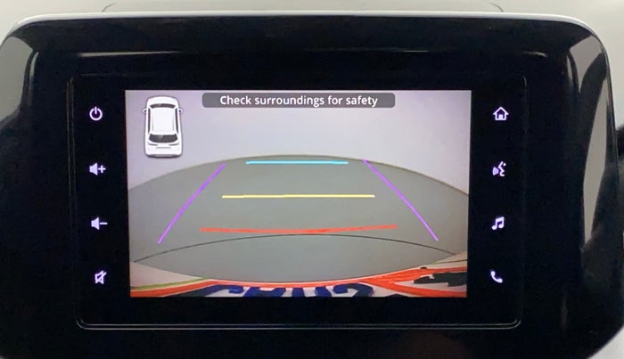 2022 Maruti BREZZA ZXI  AT SMART HYBRID DUAL TONE, Petrol, Automatic, 4,057 km, Parking Camera