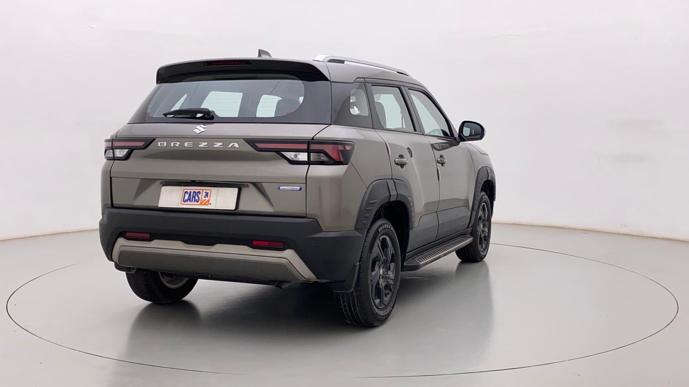 2022 Maruti BREZZA ZXI  AT SMART HYBRID DUAL TONE, Petrol, Automatic, 4,057 km, Right Back Diagonal