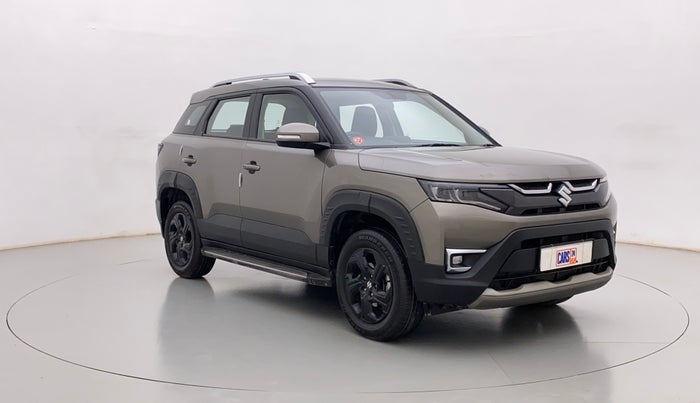 2022 Maruti BREZZA ZXI  AT SMART HYBRID DUAL TONE, Petrol, Automatic, 4,057 km, Right Front Diagonal