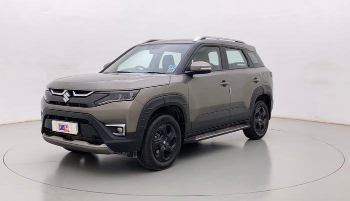 2022 Maruti BREZZA ZXI  AT SMART HYBRID DUAL TONE, Petrol, Automatic, 4,057 km, Left Front Diagonal