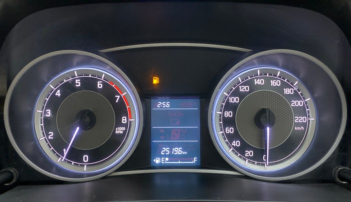 2021 Maruti Dzire VXI, Petrol, Manual, 25,196 km, Odometer Image