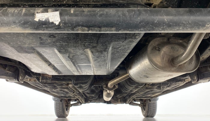 2017 Maruti Alto K10 VXI (O) AMT, Petrol, Automatic, 3,631 km, Rear Underbody