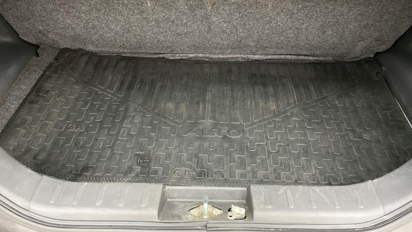2017 Maruti Alto K10 VXI (O) AMT, Petrol, Automatic, 3,631 km, Boot Inside