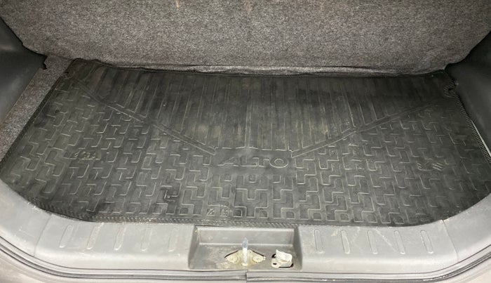 2017 Maruti Alto K10 VXI (O) AMT, Petrol, Automatic, 3,631 km, Boot Inside