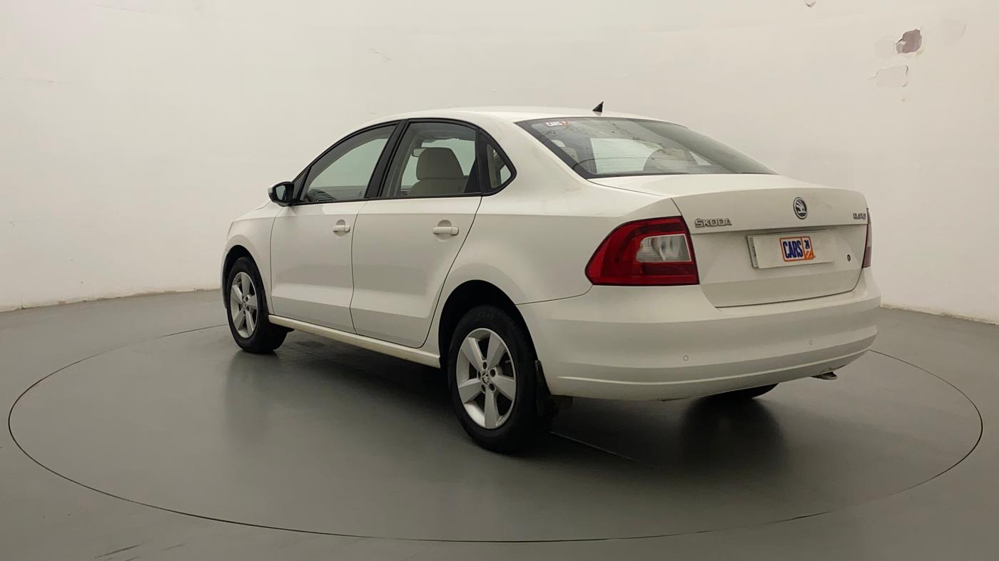 2016 Skoda Rapid 1.6 MPI STYLE PLUS MT, Petrol, Manual, 32,028 km, Left Back Diagonal