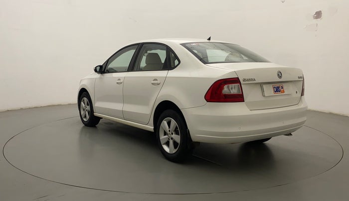 2016 Skoda Rapid 1.6 MPI STYLE PLUS MT, Petrol, Manual, 32,028 km, Left Back Diagonal