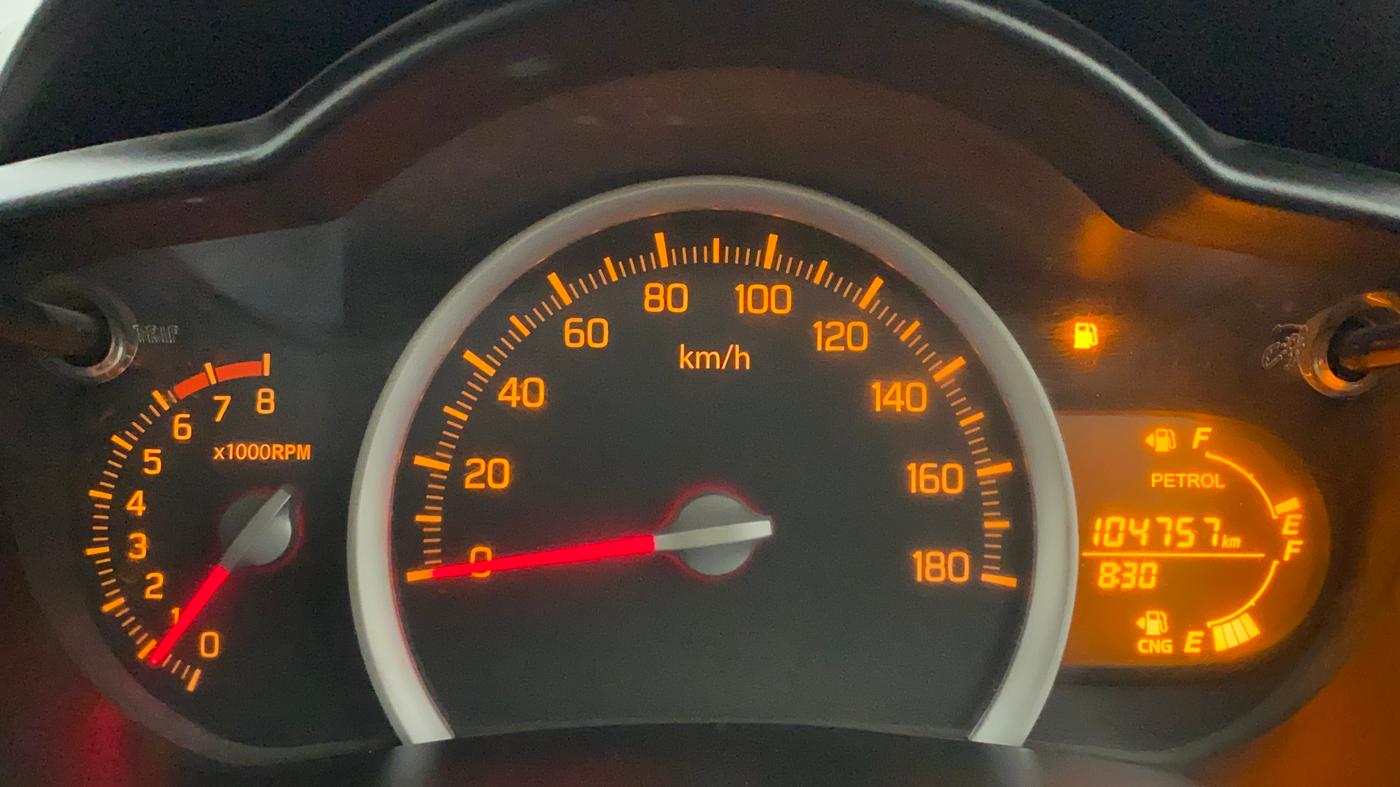 2018 Maruti Celerio VXI (O) CNG, CNG, Manual, 1,04,757 km, Odometer Image