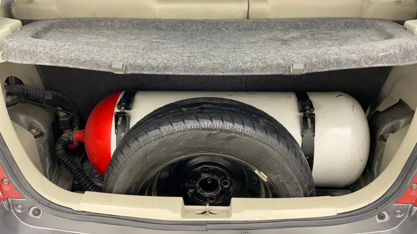 2018 Maruti Celerio VXI (O) CNG, CNG, Manual, 1,04,757 km, Boot Inside