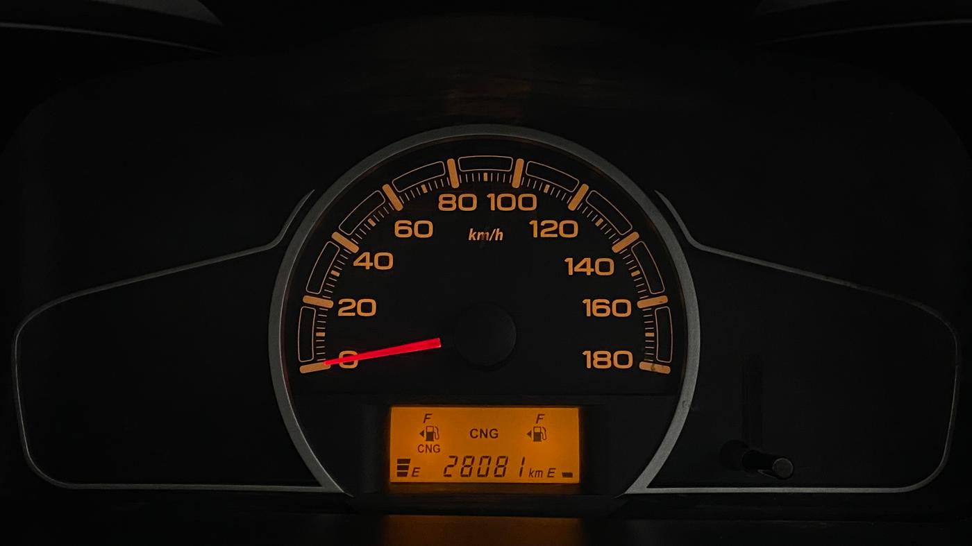 2021 Maruti Alto LXI CNG (O), CNG, Manual, 28,156 km, Odometer Image