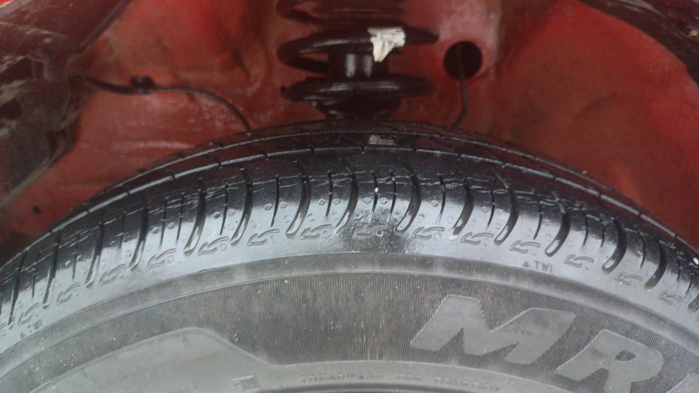 2021 Maruti S PRESSO VXI (O), Petrol, Manual, 9,306 km, Left Front Tyre Tread