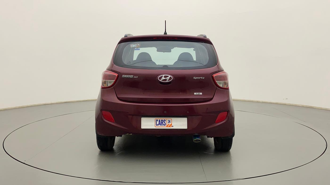 2013 Hyundai Grand i10 SPORTZ 1.2 KAPPA VTVT, Petrol, Manual, 50,558 km, Back/Rear