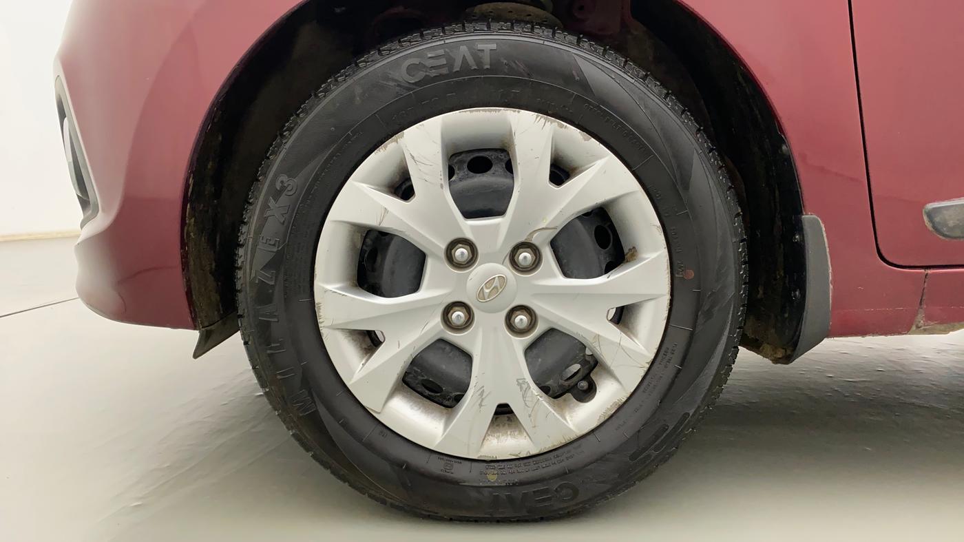 2013 Hyundai Grand i10 SPORTZ 1.2 KAPPA VTVT, Petrol, Manual, 50,558 km, Left Front Wheel