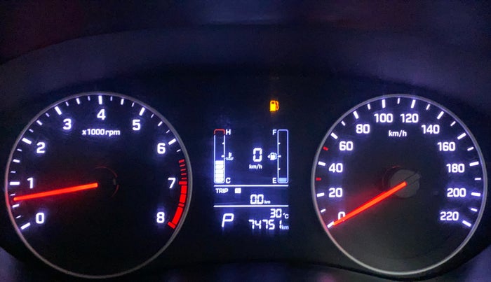 2018 Hyundai Elite i20 ASTA 1.2  CVT, Petrol, Automatic, 74,807 km, Odometer Image