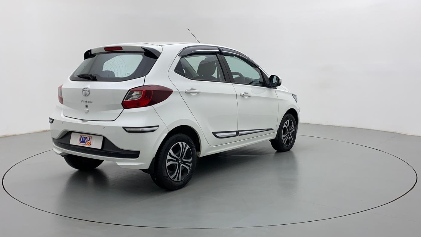 2021 Tata Tiago XZ 1.2 REVOTRON, Petrol, Manual, 3,049 km, Right Back Diagonal