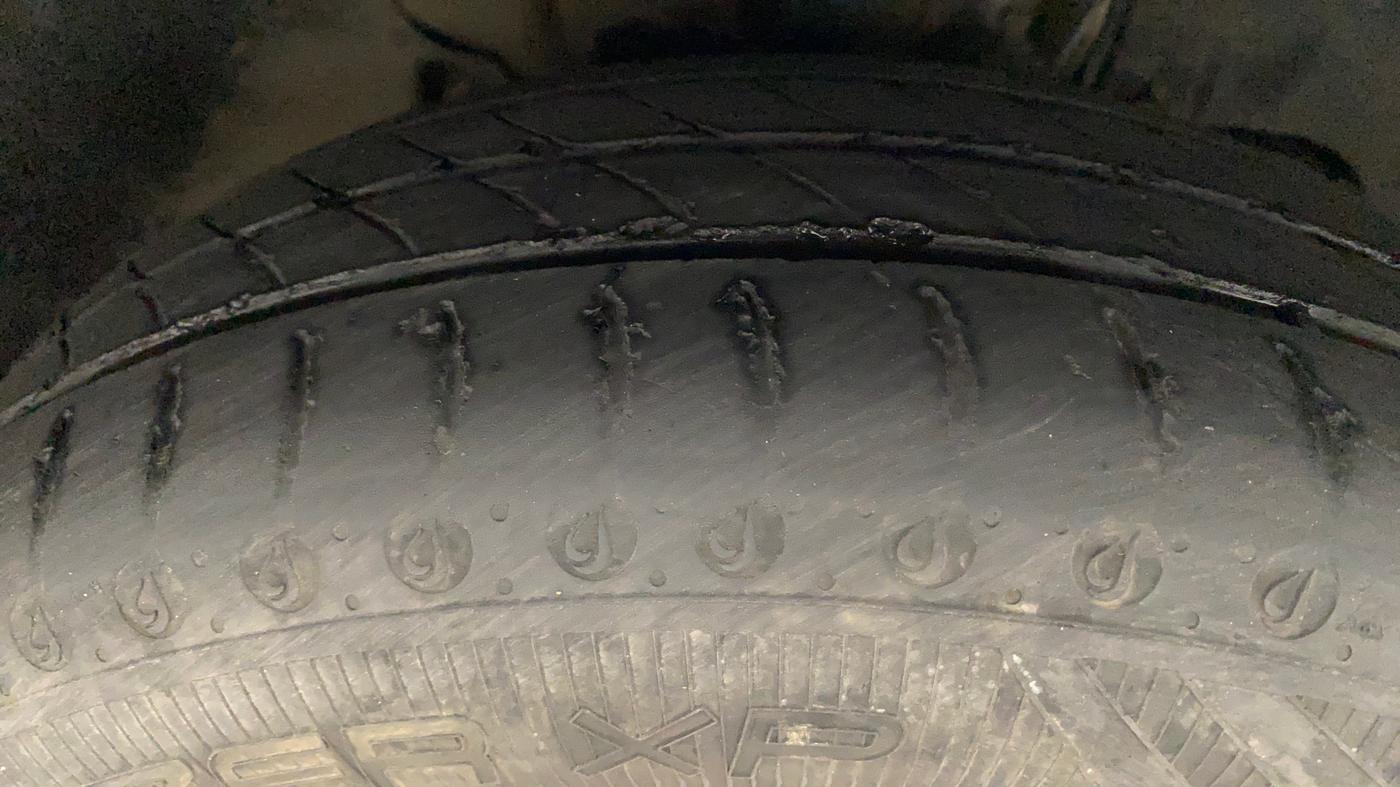 2022 Tata TIGOR XE PETROL, Petrol, Manual, 37,972 km, Right Front Tyre Tread