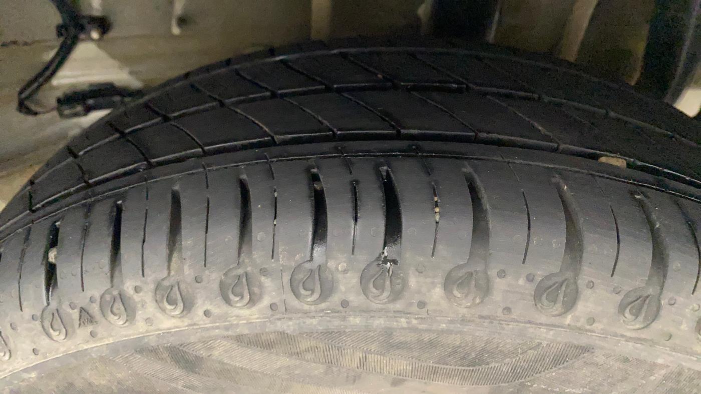 2022 Tata TIGOR XE PETROL, Petrol, Manual, 37,972 km, Left Rear Tyre Tread