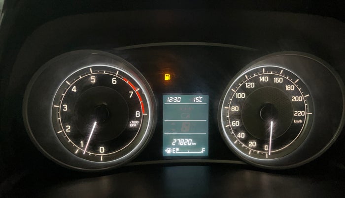 2018 Maruti Dzire ZXI, Petrol, Manual, 27,812 km, Odometer Image