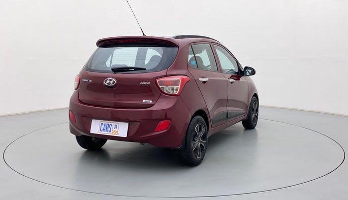 2015 Hyundai Grand i10 ASTA 1.2 AT VTVT, Petrol, Automatic, 65,491 km, Right Back Diagonal