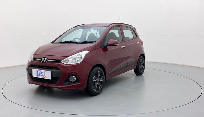 2015 Hyundai Grand i10 ASTA 1.2 AT VTVT, Petrol, Automatic, 65,491 km, Left Front Diagonal