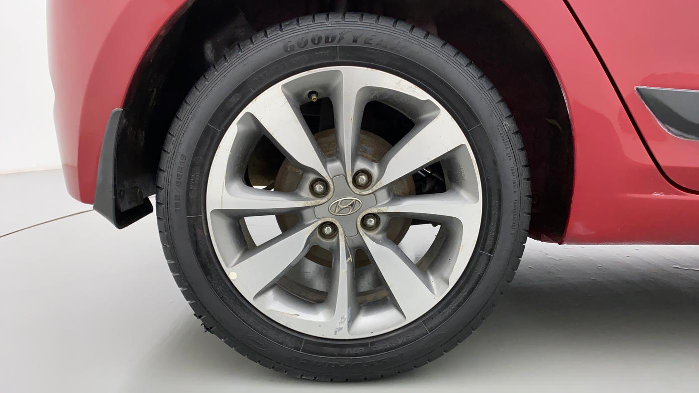 2014 Hyundai Elite i20 ASTA 1.2, Petrol, Manual, 65,307 km, Right Rear Wheel