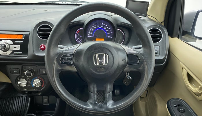 2015 Honda Amaze 1.2 SX MT I VTEC, Petrol, Manual, 79,917 km, Steering Wheel Close Up