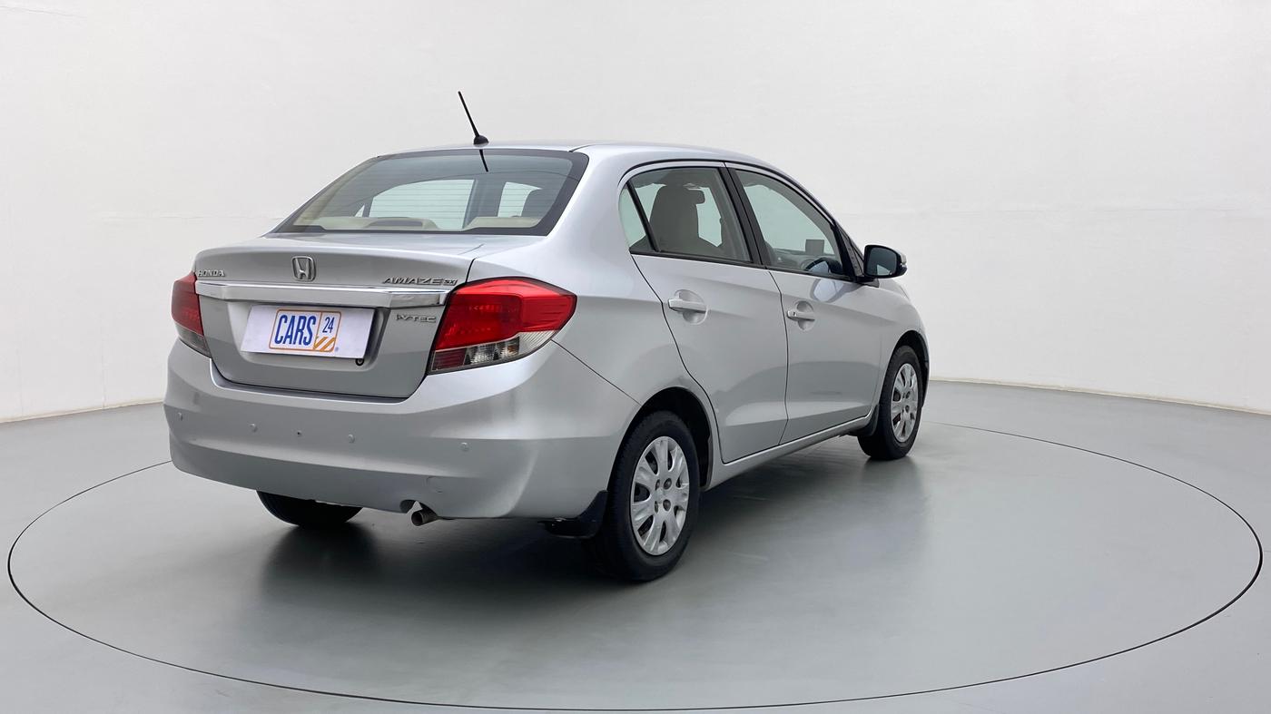 2015 Honda Amaze 1.2 SX MT I VTEC, Petrol, Manual, 79,917 km, Right Back Diagonal