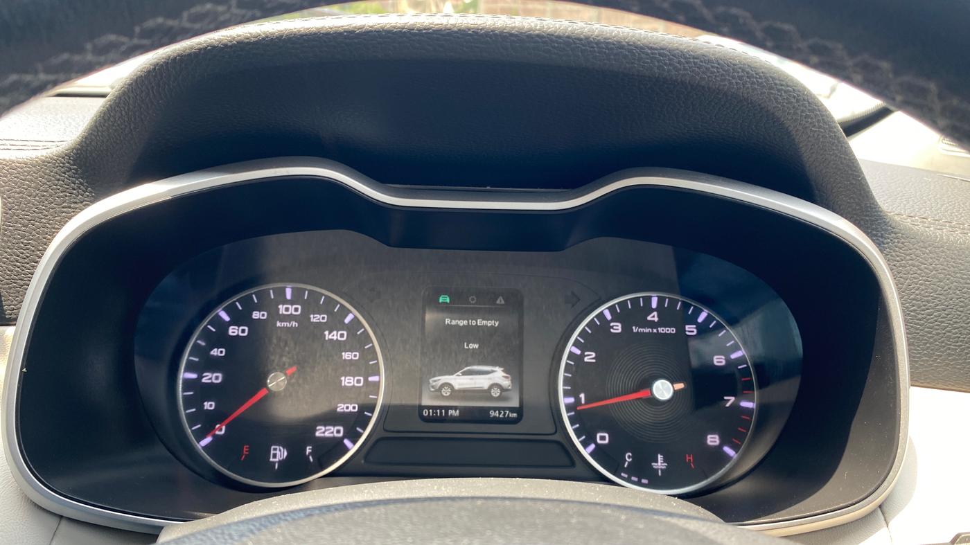 2022 MG ASTOR SUPER EX 1.5 MT, Petrol, Manual, 9,425 km, Odometer Image