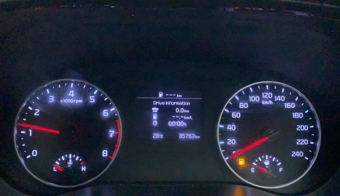 2021 KIA SELTOS HTK PLUS 1.5, Petrol, Manual, 35,761 km, Odometer Image