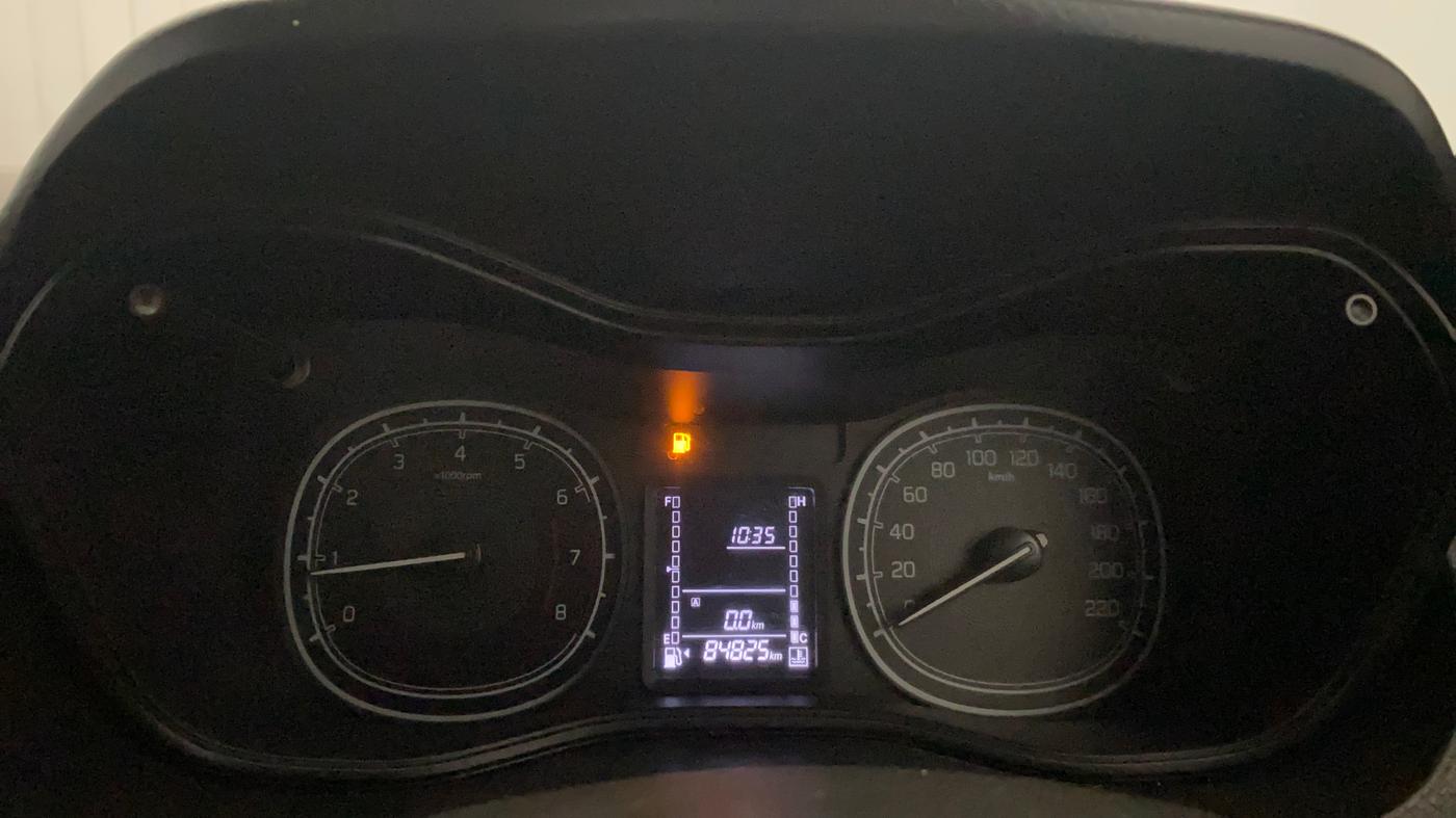 2021 Maruti Vitara Brezza VXI, Petrol, Manual, 84,801 km, Odometer Image