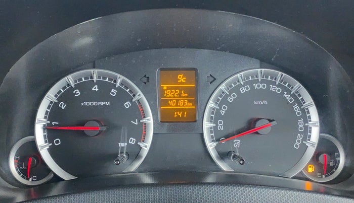 2017 Maruti Swift ZXI, Petrol, Manual, 40,512 km, Odometer Image