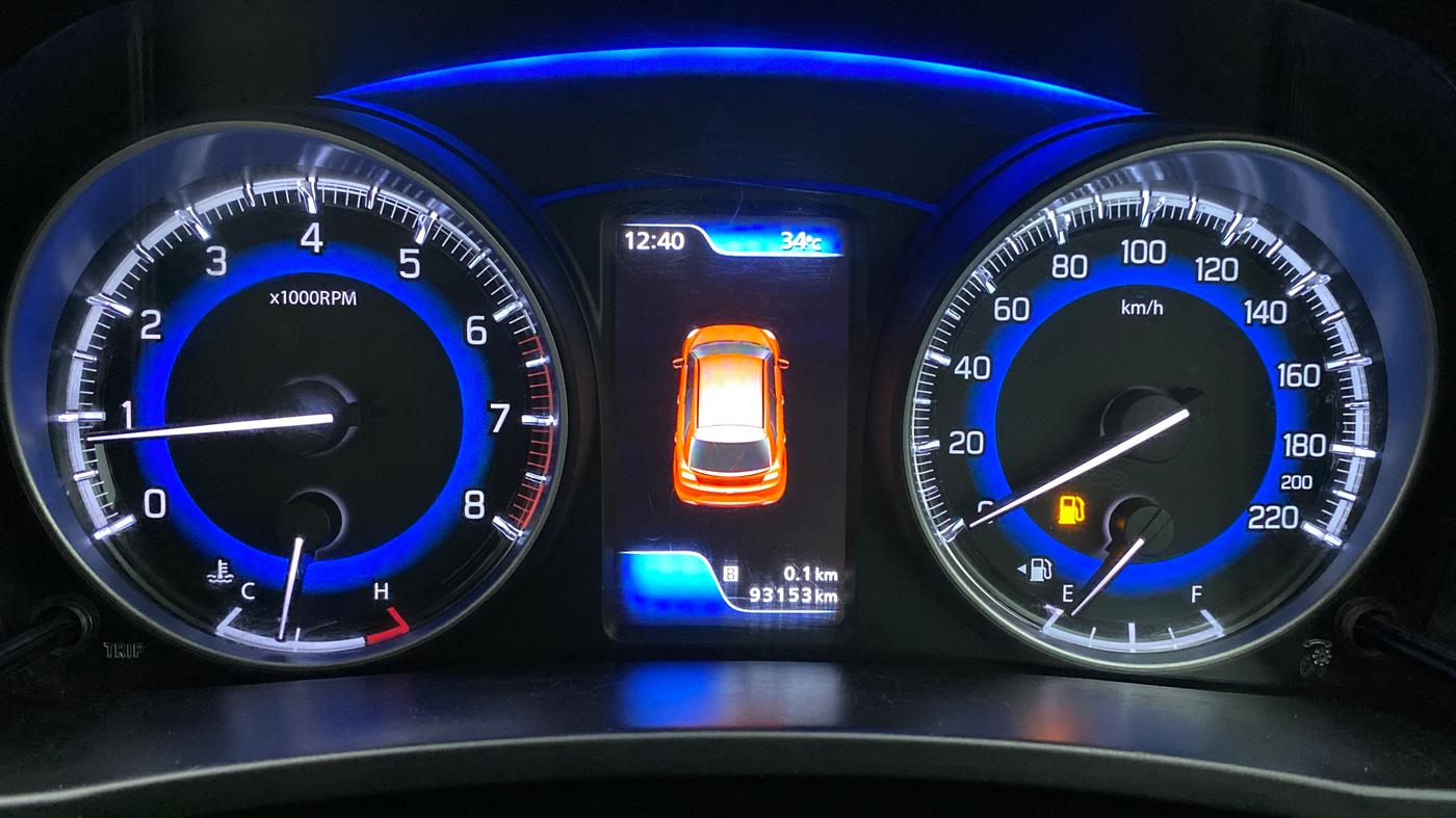 2016 Maruti Baleno ALPHA 1.2 K12, Petrol, Manual, 93,191 km, Odometer Image
