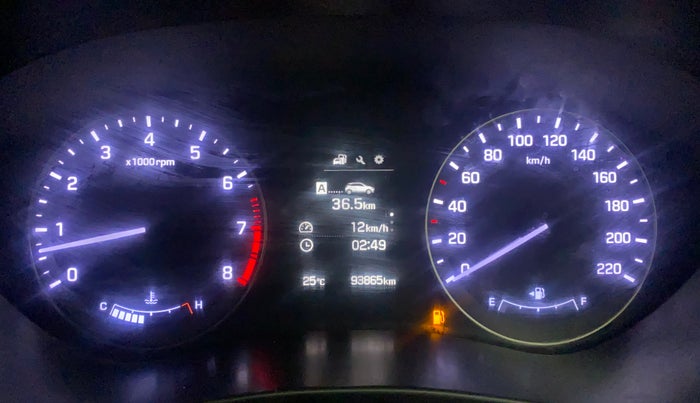 2016 Hyundai Elite i20 ASTA 1.2, Petrol, Manual, 93,895 km, Odometer Image