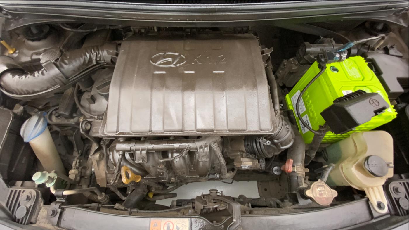 2017 Hyundai Grand i10 SPORTZ (O) AT 1.2 KAPPA VTVT, Petrol, Automatic, 41,385 km, Open Bonet